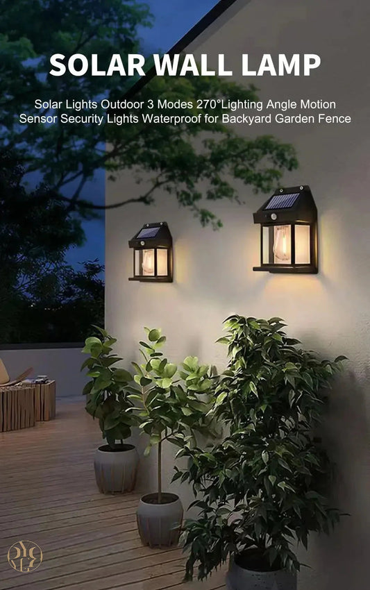 Solar Outdoor Wall Light